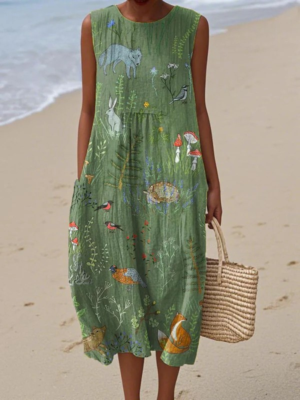 Hope™ | Woodland Midi Dress