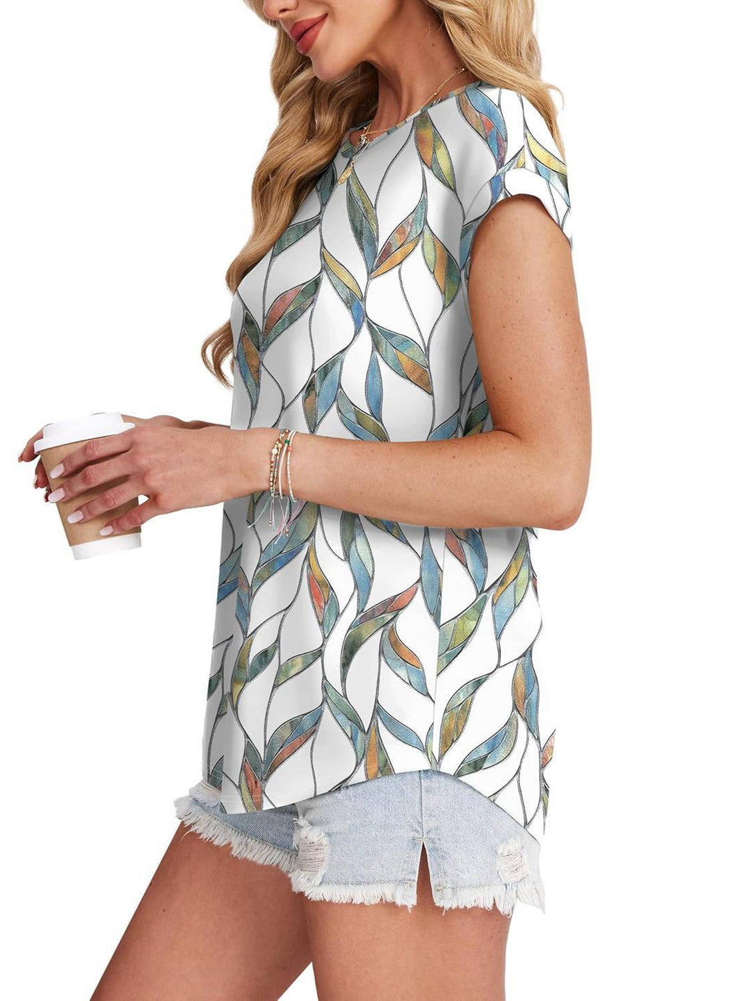 Gabriela | Chic Printed Blouse