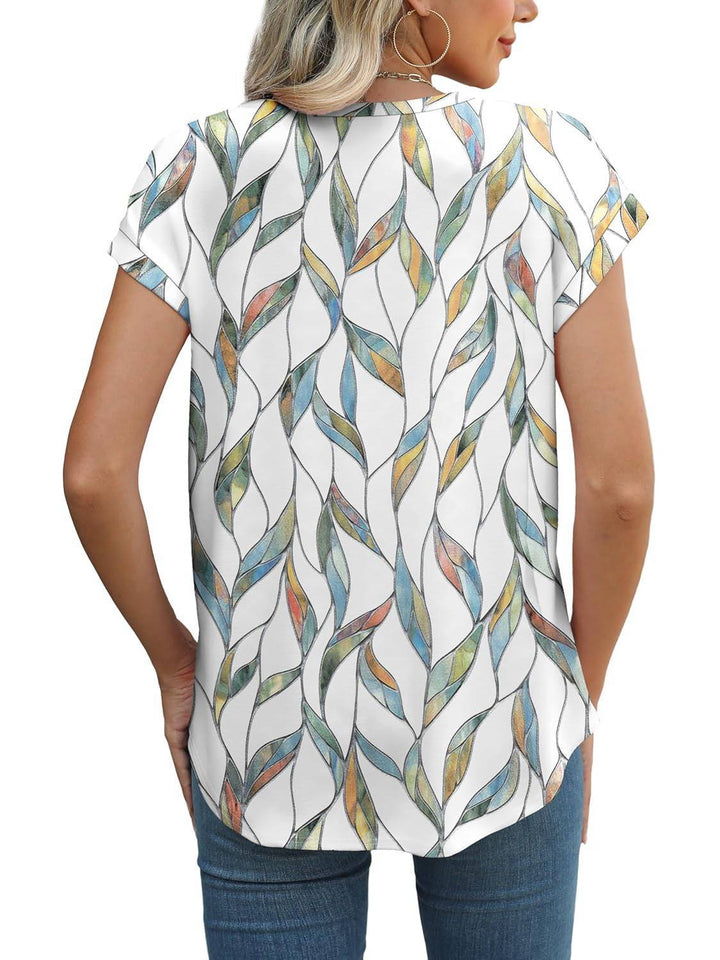 Gabriela | Chic Printed Blouse