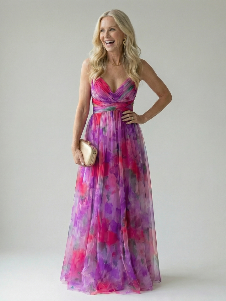 Hazel™ | Soft Wrap Maxi Dress