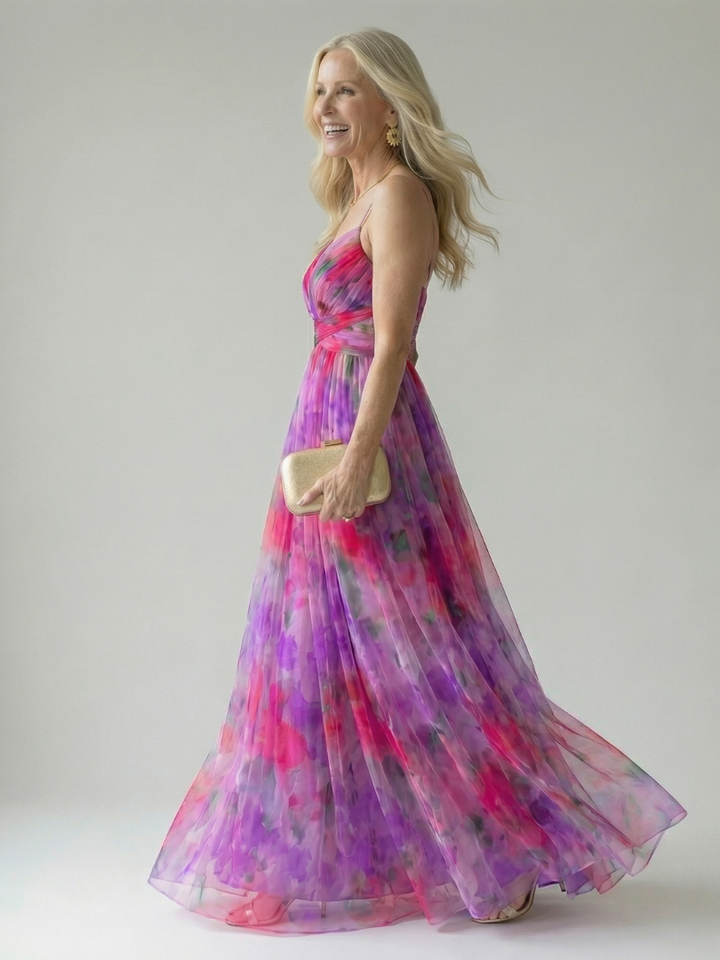 Hazel™ | Soft Wrap Maxi Dress