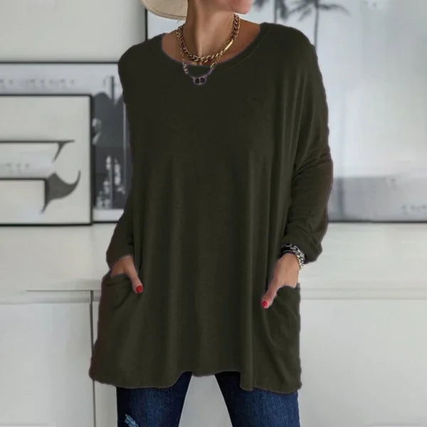 Dianna | Relaxed Long Sleeve Top