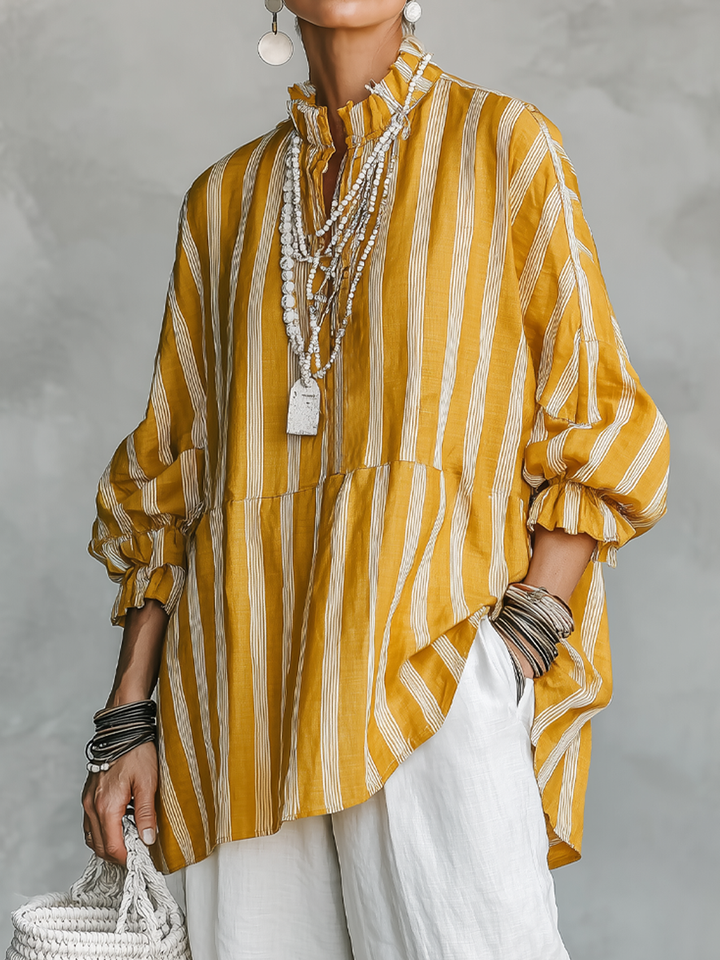 Sutton | Vertical Striped Shirt