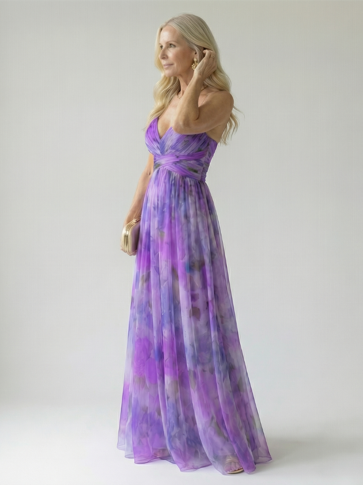 Hazel™ | Soft Wrap Maxi Dress