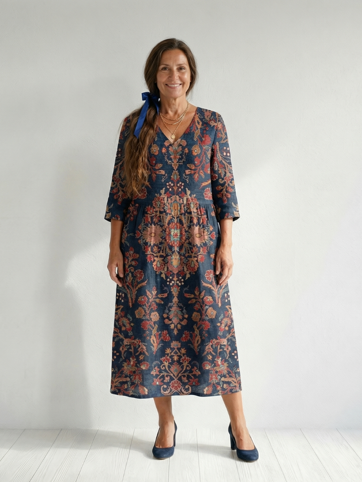 Rina | Soft Form Midi Dress