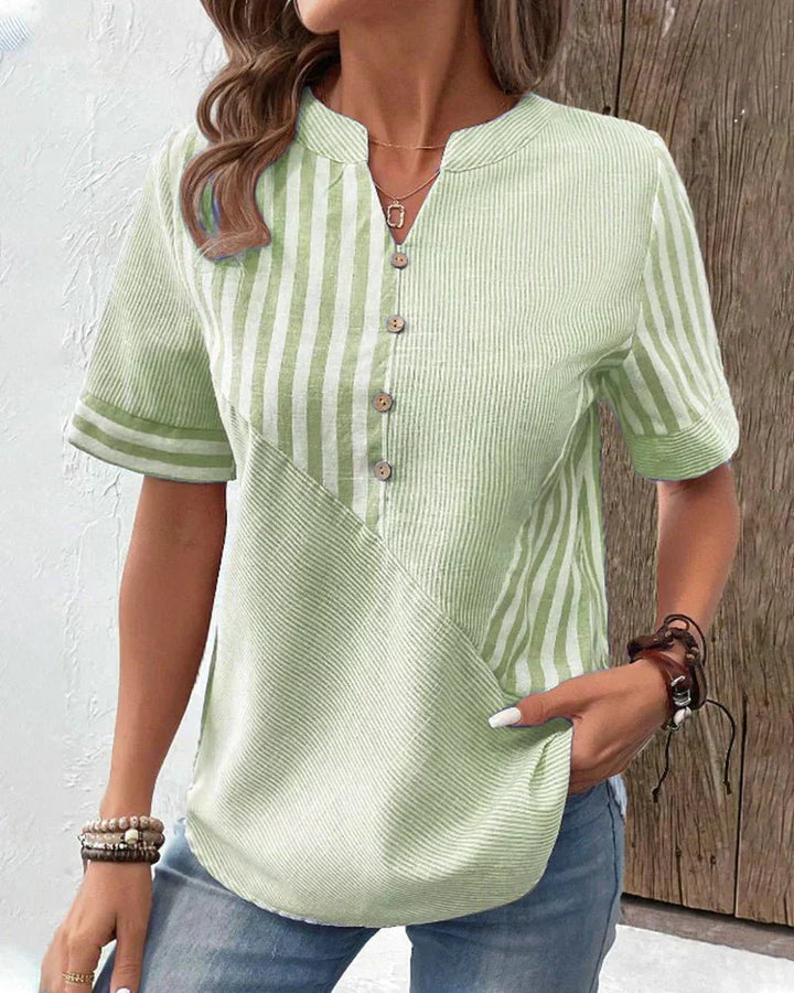 Priya | Soft Striped Blouse