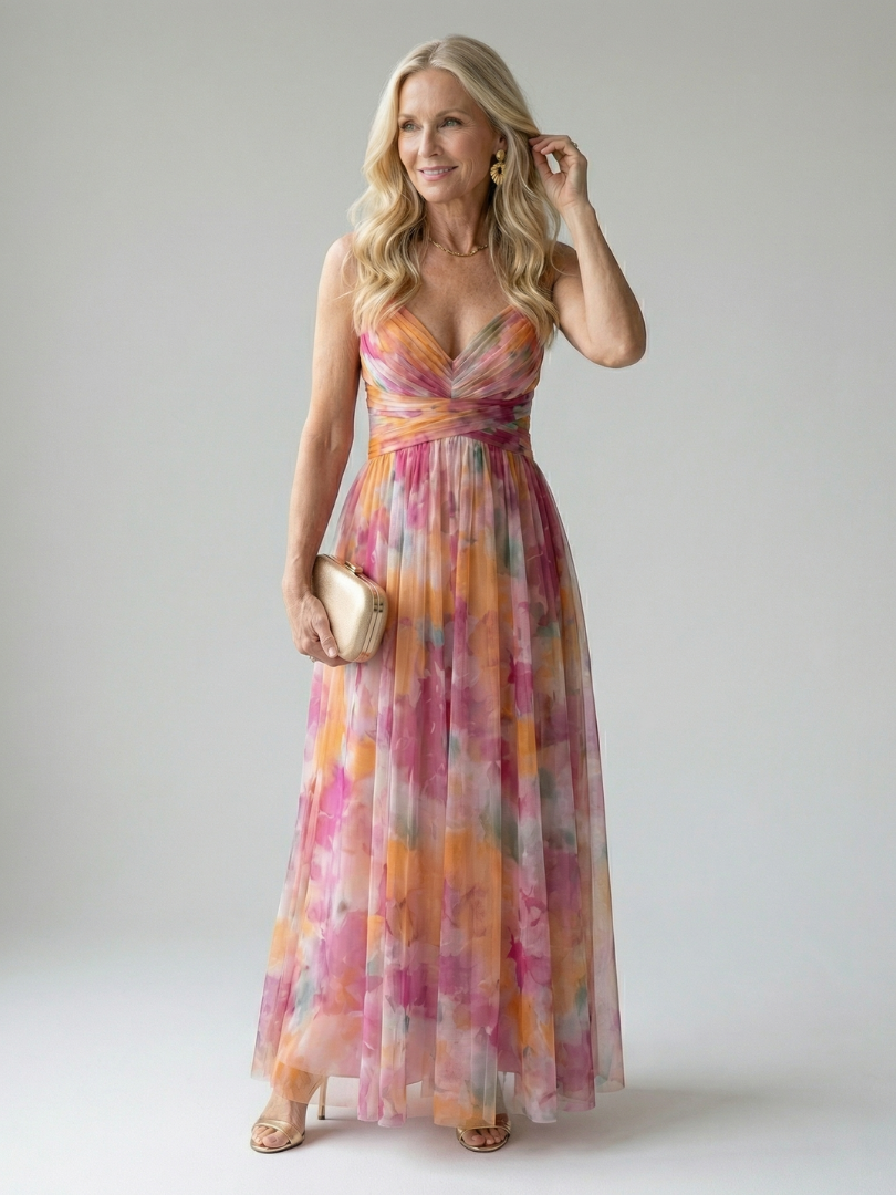 Hazel™ | Soft Wrap Maxi Dress
