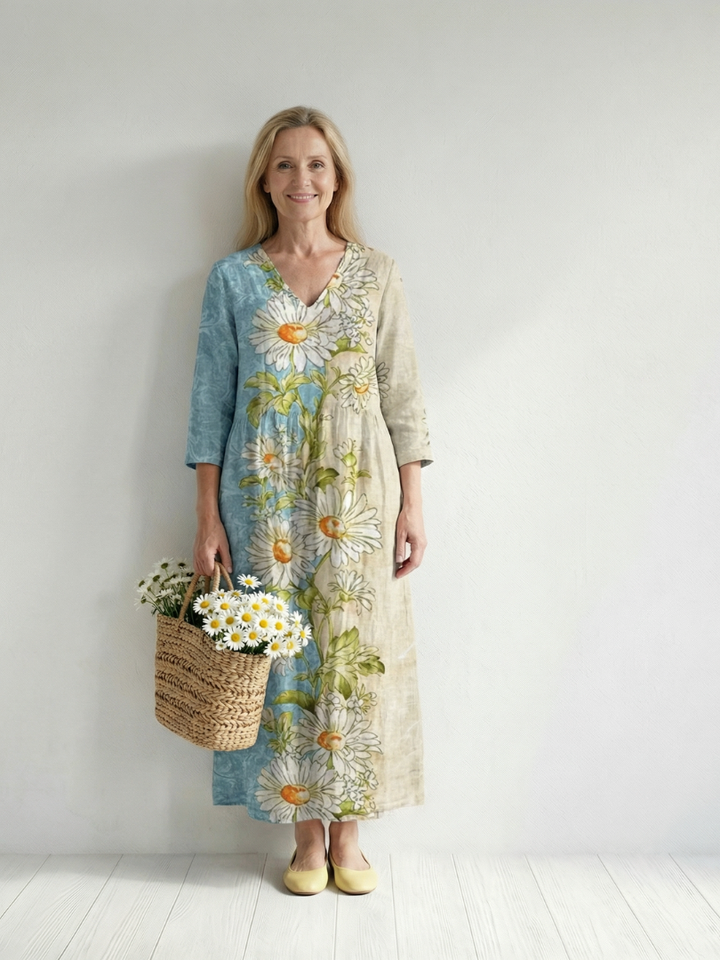 Love | Light Daisy Midi Dress