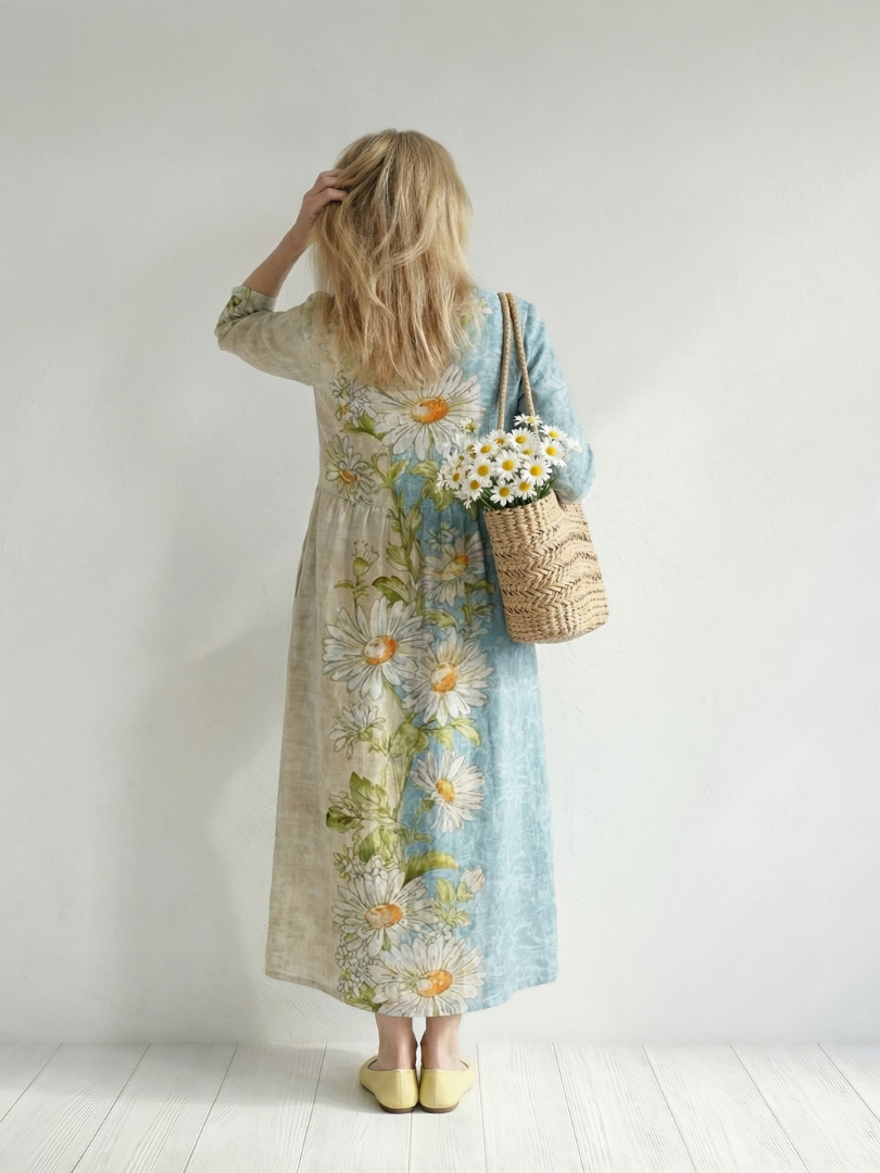 Love | Light Daisy Midi Dress