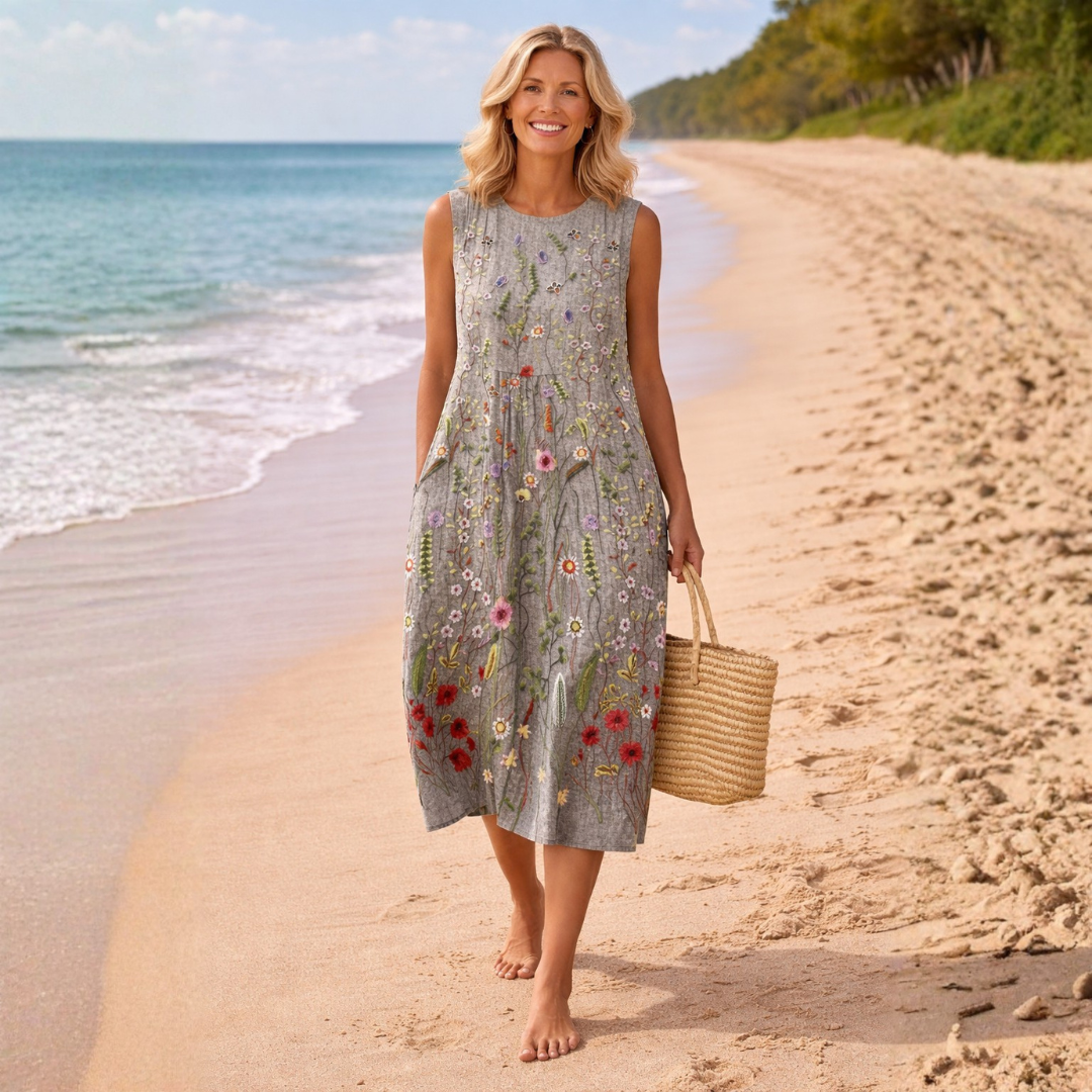 Cara™ | Wildflower Midi Dress