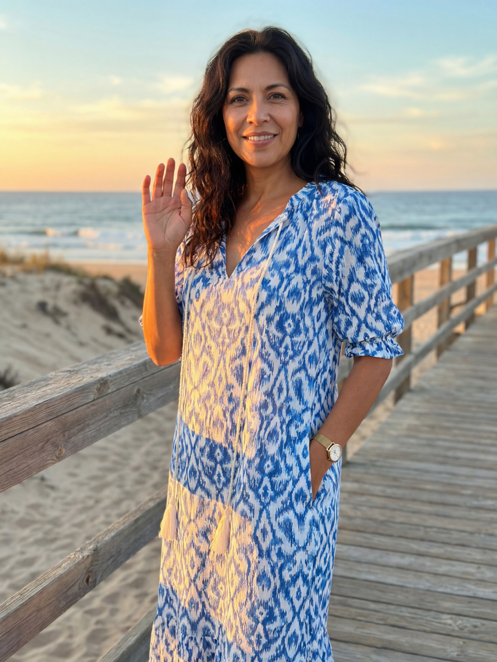 Santa | Coastal Midi Dress