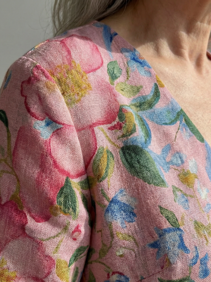 Paige | Light Form Floral Midi Dress