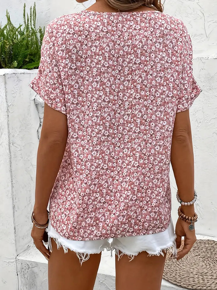 Lorraine | Stylish Floral Print Blouse