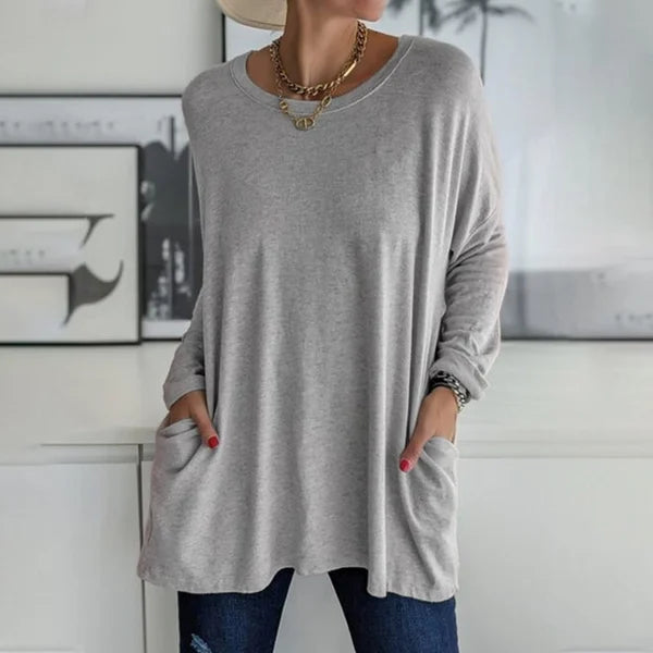 Dianna | Relaxed Long Sleeve Top