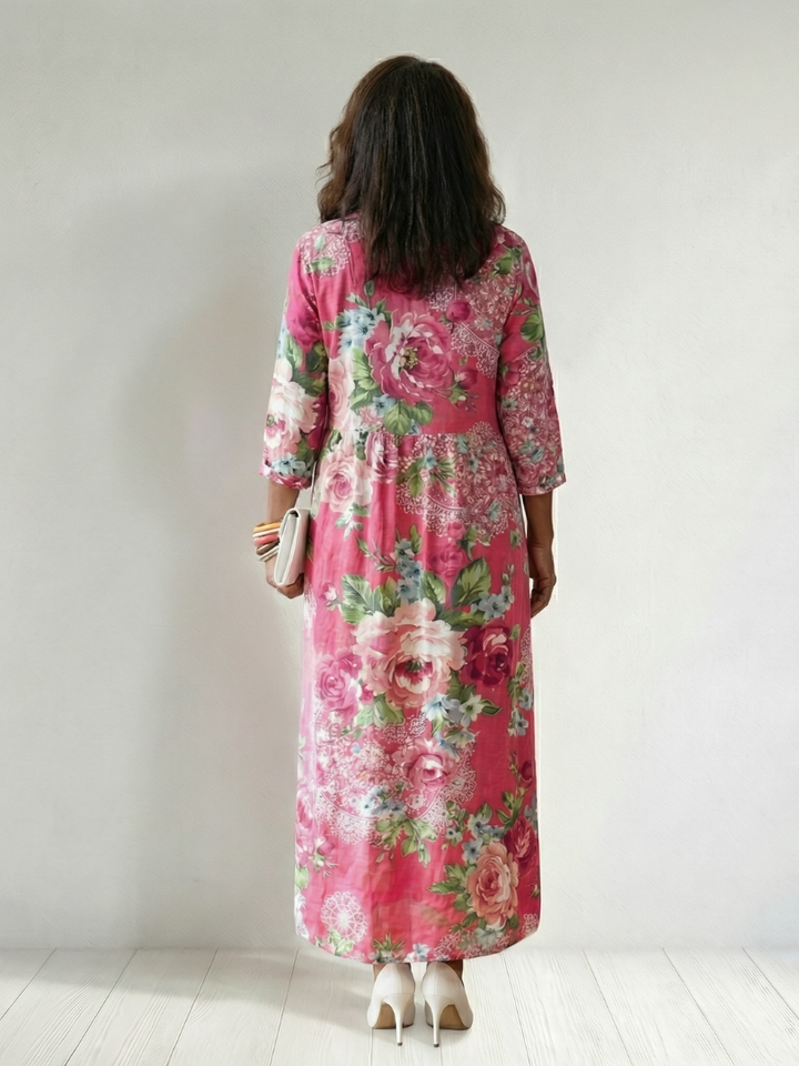 Bernice | Garden Bloom Midi Dress