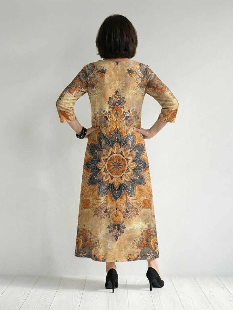 Margarita | Gentle Floral Midi Dress