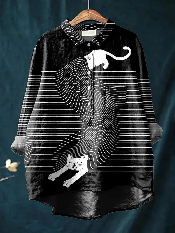 Dayana | Brooks Playful Print Blouse