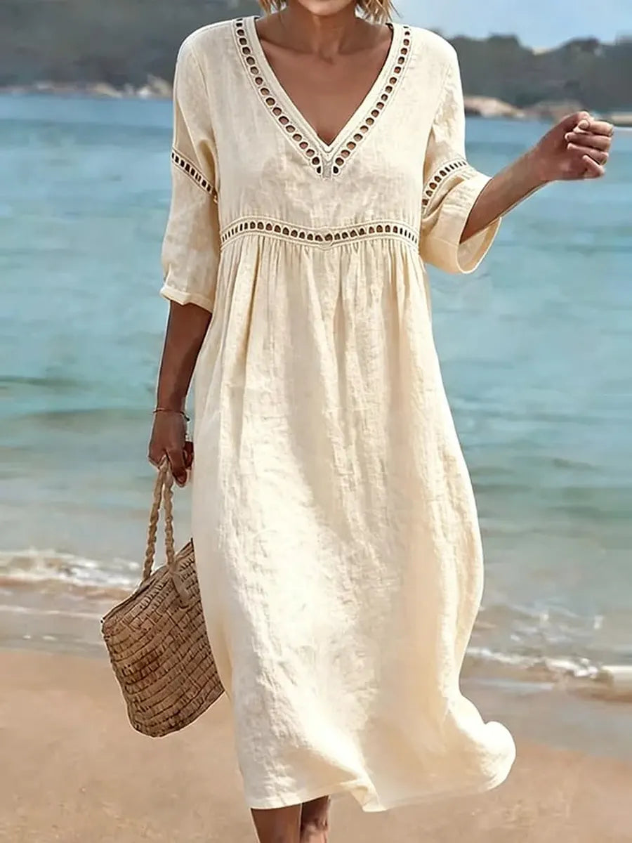 Aria™ - Flowy midi dress