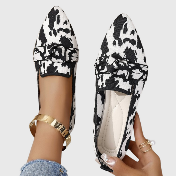 Rachelle | Dalmatian Comfort Loafers