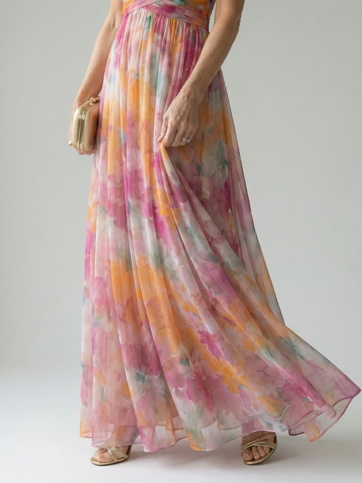 Hazel™ | Soft Wrap Maxi Dress