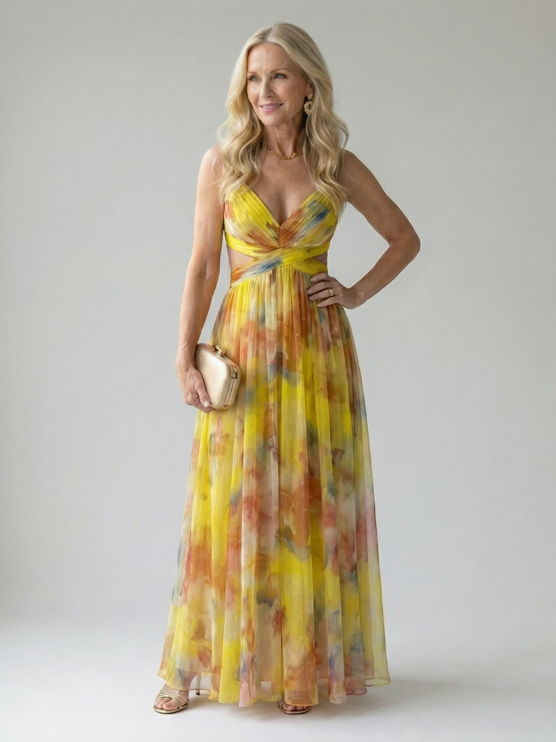 Hazel™ | Soft Wrap Maxi Dress