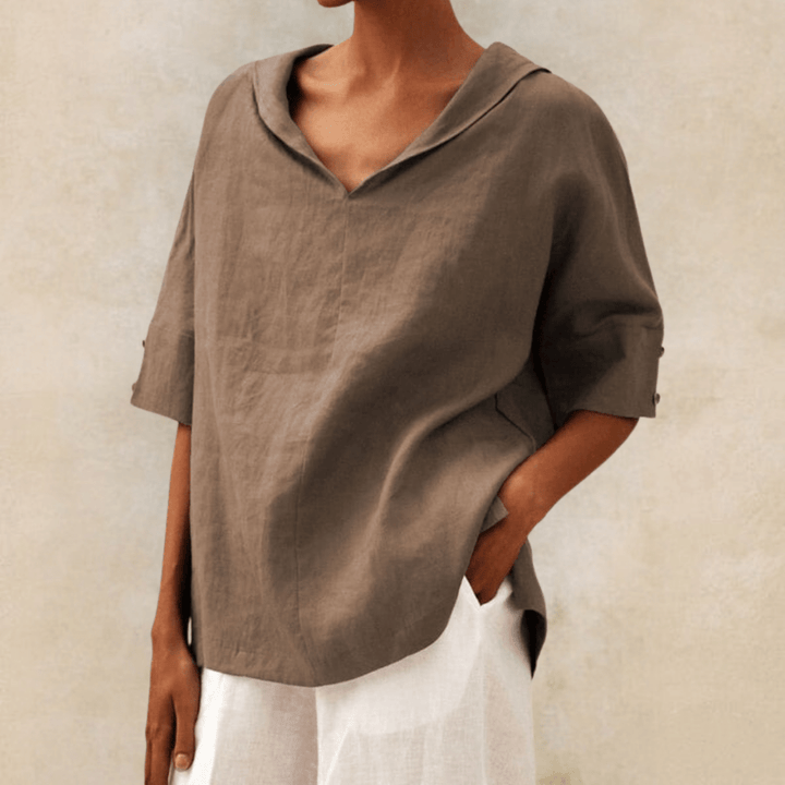 Yadira | Coastal Breeze Oversized Shirt