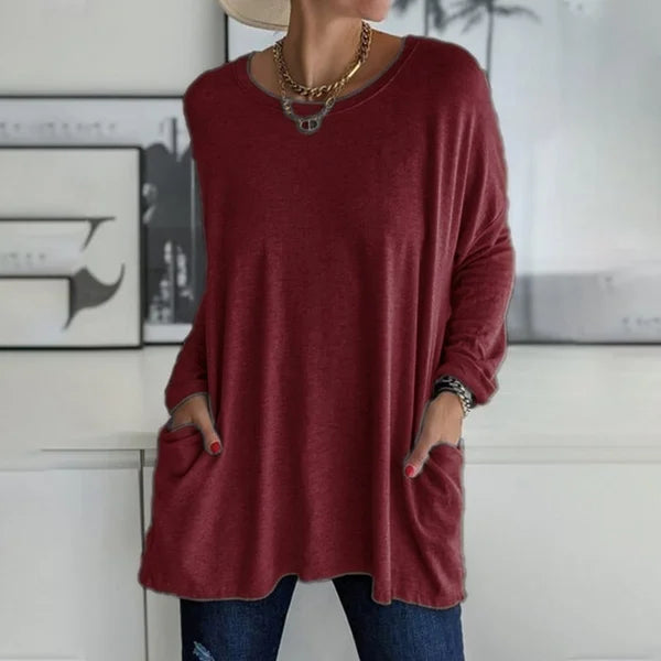 Dianna | Relaxed Long Sleeve Top