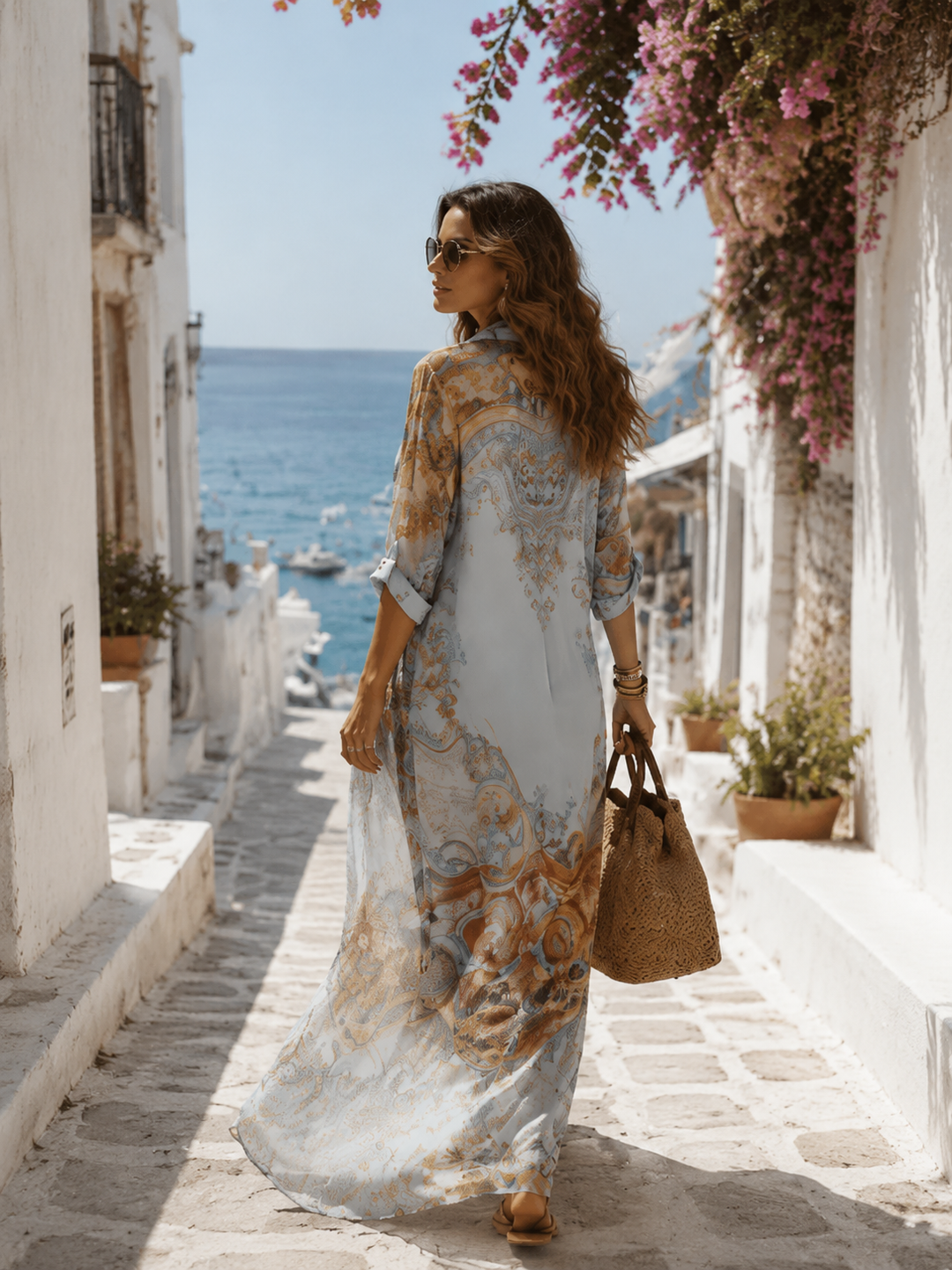 Taylor | Elegant Floral Maxi Dress