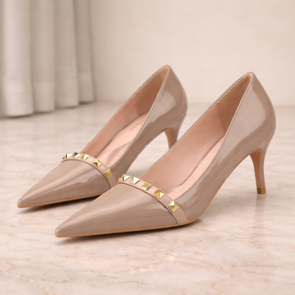 Valencia Patent Heel