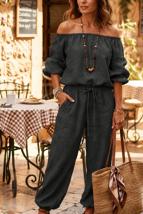 Sandra | Off-Shoulder Set