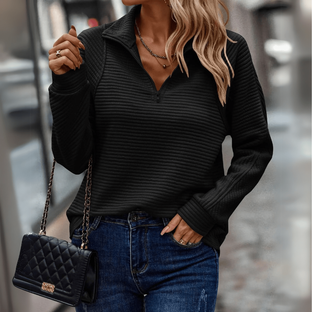 Candy | Chic Half-Zip Pullover