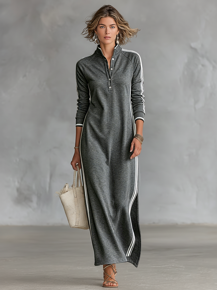 Sadie | Sweatshirt Maxi Dress