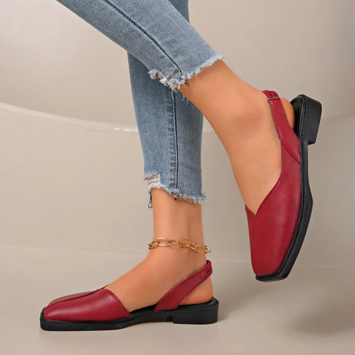 Colorblock Slip Flat