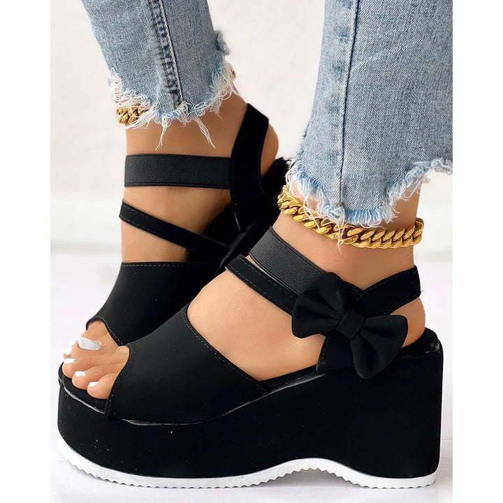 Valeria Bow Wedges