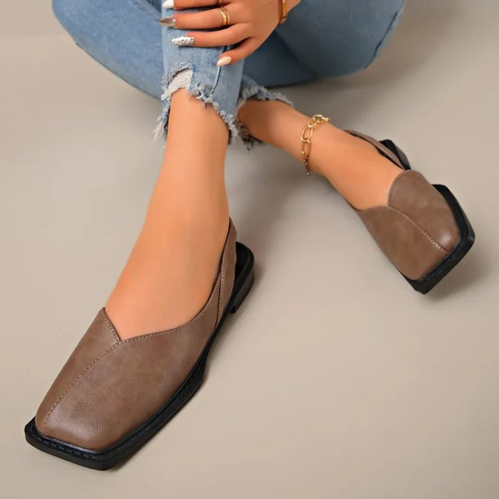 Colorblock Slip Flat