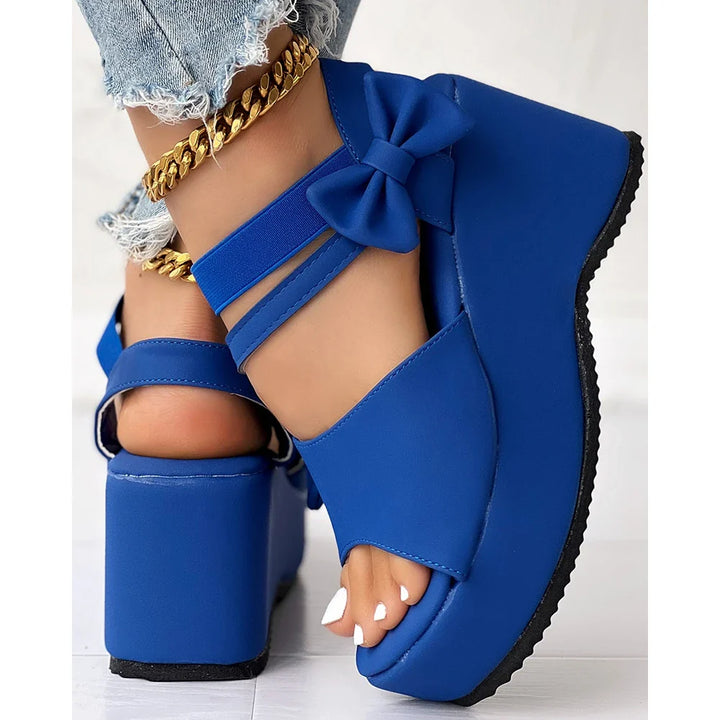 Valeria Bow Wedges