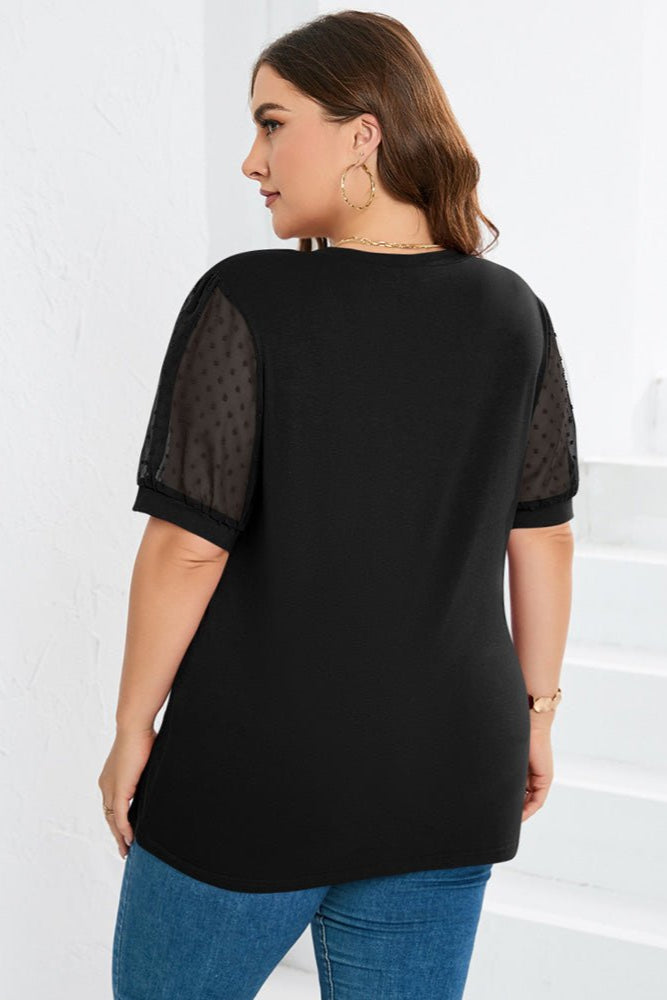 Elvira | Sleek V-Neck Blouse