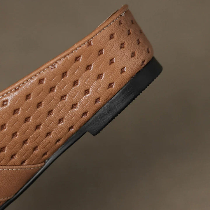 Sienna Woven Bow Mule