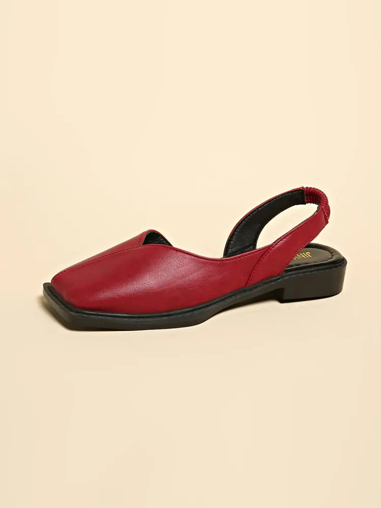 Colorblock Slip Flat
