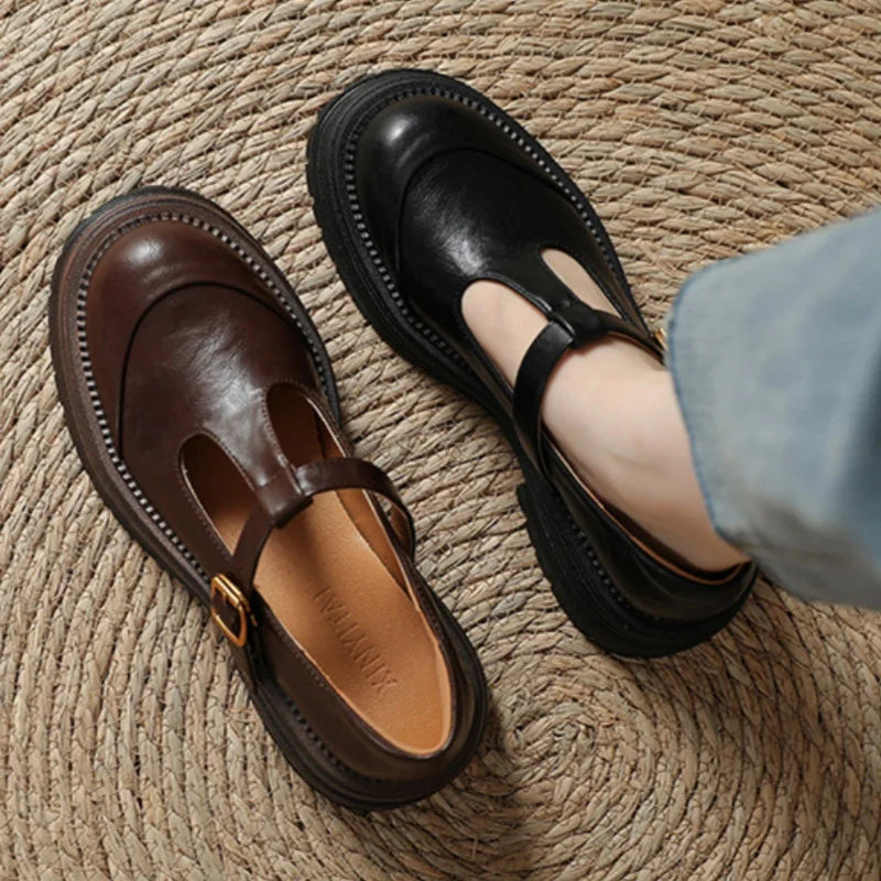 Farisse T-bar Shoes