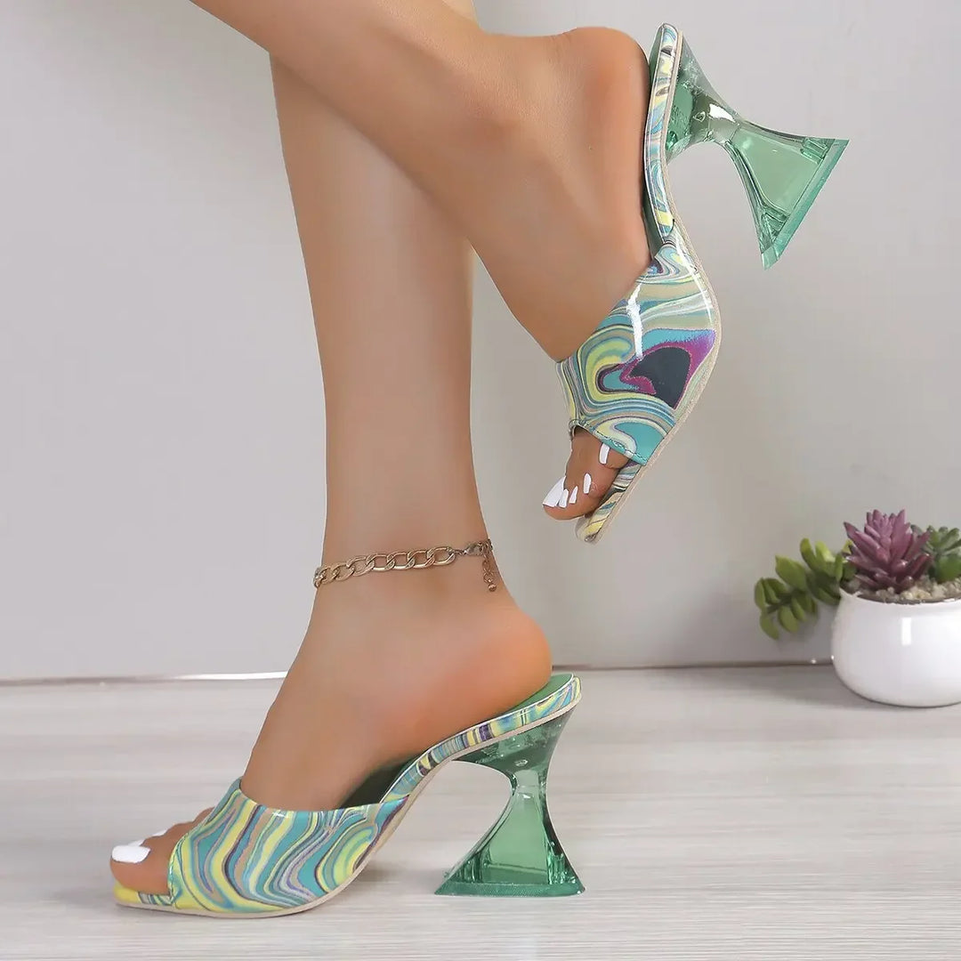 Aurora Swirl Heels