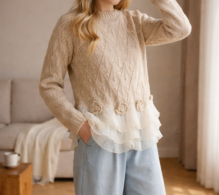 Lizzy | Ruffle Cardigan