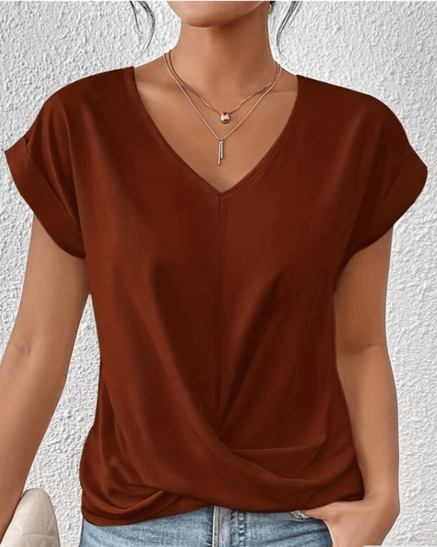 Gabrielle | Perfect V-Neck Top