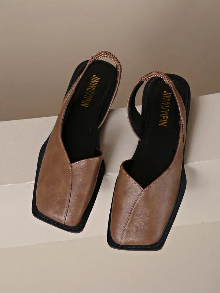 Colorblock Slip Flat