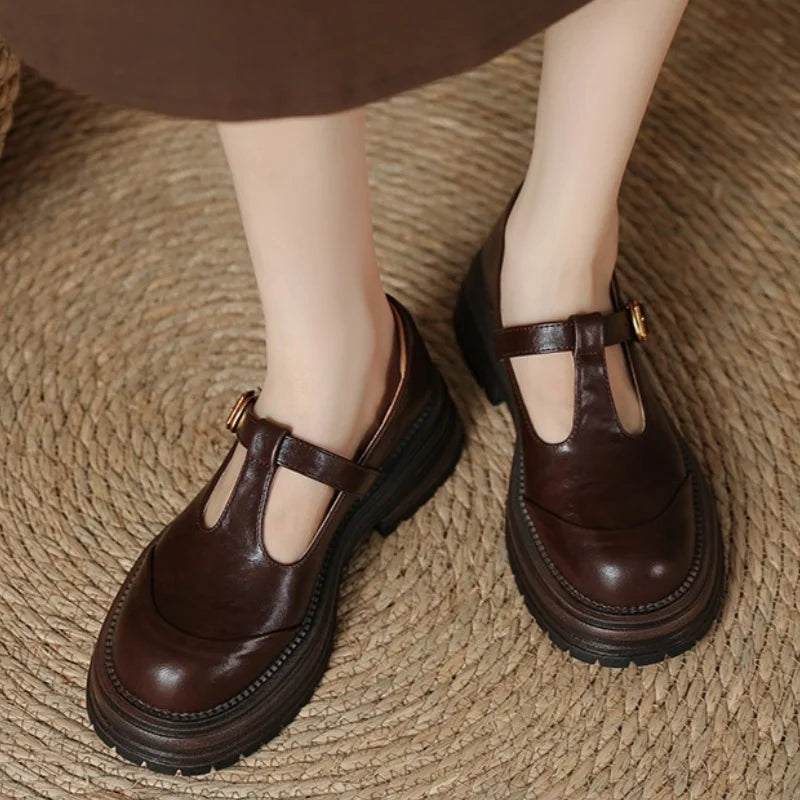 Farisse T-bar Shoes