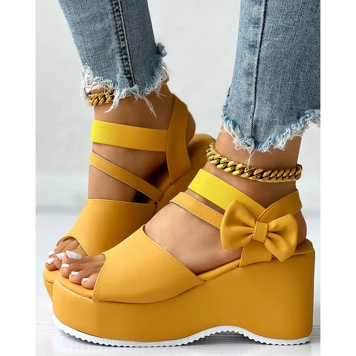 Valeria Bow Wedges