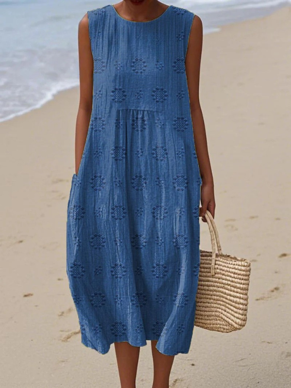 Sara™ | Printed Midi Dress