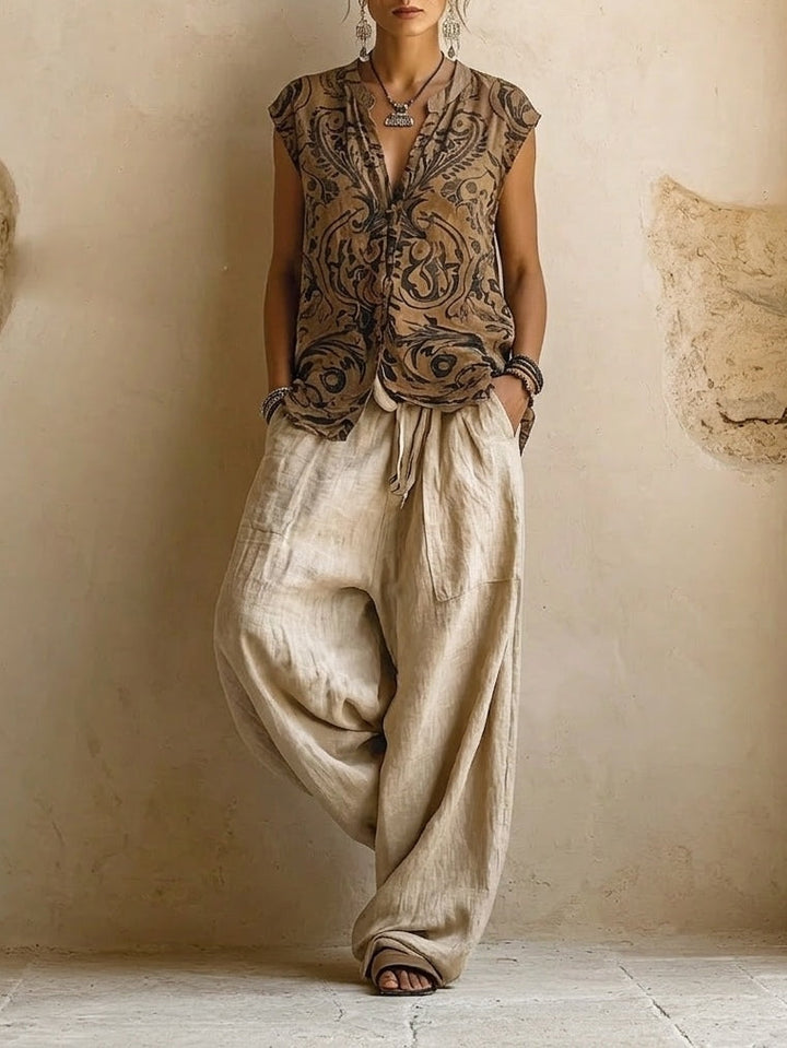 Dakota™ | Bohemian Cotton & Linen 3-Piece Set