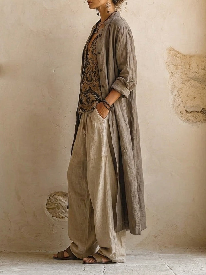 Dakota™ | Bohemian Cotton & Linen 3-Piece Set