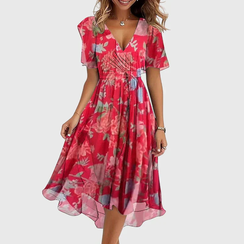 Catalina™ | Chic Midi Dress